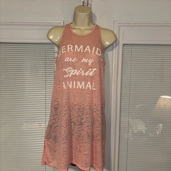 Racer back tank dress cover up - Picture 1 of 2